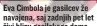  ??  ?? Eva Cimbola je gasilcev že navajena, saj zadnjih pet let živi blizu gasilskega doma.