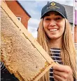  ?? ?? HIVES: Emma’s firm breeds its own queens and colonies