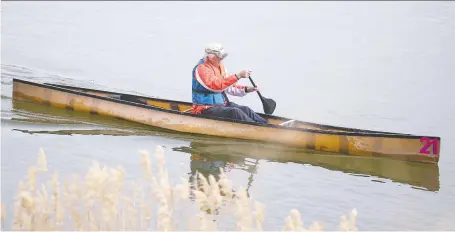  ?? MATT SMITH ?? Paddling on the South Saskatchew­an River is an outdoor adventure that even beginners can try. Saskatchew­an Tourism is encouragin­g people to spend their time and money locally this summer “learning about things they take for granted or haven’t done in a long time.”