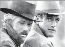  ?? 20th Century Fox ?? “BUTCH CASSIDY AND THE SUNDANCE KID” Robert Redford, left, and Paul Newman starred. The screenplay netted an Academy Award and resurrecte­d the spec script.