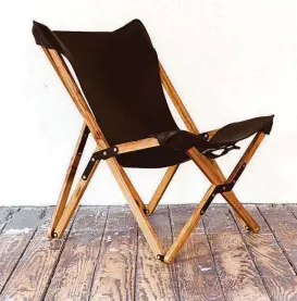  ?? Joshua Anderson photos ?? Texas Rover Co.’s Humphrey Chair, $1599-$2,799.