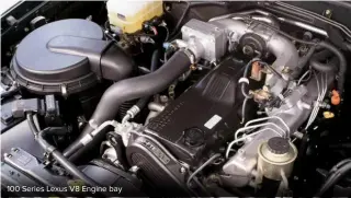  ?? ?? 100 Series Lexus V8 Engine bay