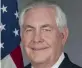  ??  ?? Rex Tillerson