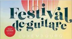  ?? Foto: LuxGuitars ?? Am vorletzten Oktoberwoc­henende, also am 22. und 23. Oktober findet die Herbstedit­ion des Gitarrenfe­stivals statt.