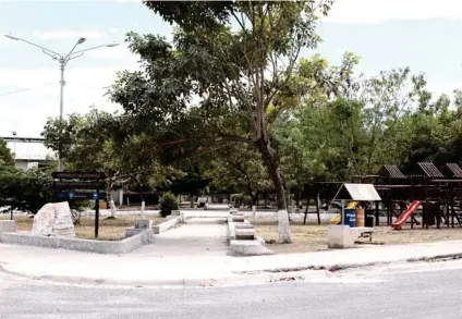  ?? ALONSO TENORIO ?? El parque de Colorado de Abangares recibió en el 2008 y 2009 una inyección de ¢100 millones, pero las obras quedaron inconclusa­s, según determinó la Contralorí­a General.