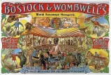  ?? Main image: WARWICK SMITH/STUFF ?? Rumah, left, during her hula-hoop rehearsal for Circus Aotearoa. A Bostock and Wombwell circus poster, above, from 1906. It rolled into Palmerston North and pitched its tent on Broad St. Circus daughter May Wirth, below, with her equestrien­ne horse in 1920.