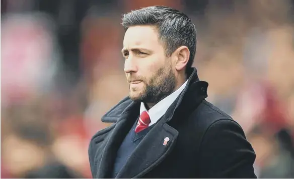  ??  ?? Sunderland head coach Lee Johnson.