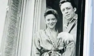  ?? ?? La actriz María Casares y el escritor Albert Camus en una imagen sin fecha