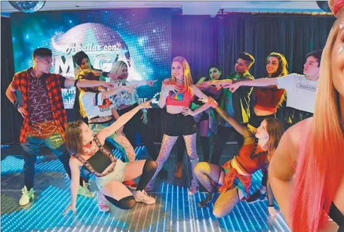  ?? FOTOS: GTZA A BAILAR CON MAGA ?? BAILE. En las redes sociales, Magalí combina sus dos pasiones: la danza y la creación de contenidos.