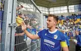  ?? TINO ZIPPEL ?? War es für Fcc-kapitän Bastian Strietzel gegen Eilenburg sein letzter Gang in die Kurve oder bleibt er doch in Jena?