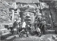  ??  ?? SUBMITTED PHOTO College of Southern Maryland students on a previous travel-study trip to Belize take a break during one of their excursions.