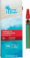  ??  ?? Parallel Lines
Among Wrigley’s cannabis brands is Jimmy Buffett’s Coral Reefer, which includes
vapes, balms and gummies—but no gum.