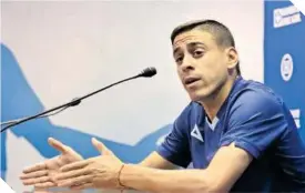  ?? ?? Cándido explica cómo encarar a los Rayos del Necaxa.