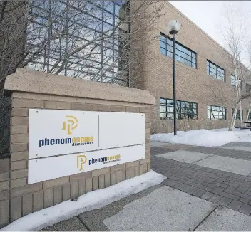  ?? GORD WALDNER ?? Health sciences firm Phenomenom­e Discoverie­s Inc. is in receiversh­ip. Receiver FTI Consulting plans to take the company on a ‘marketing road show’ to help find buyers for the medical researcher.