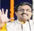  ??  ?? BJP leader Ram Madhav