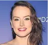  ??  ?? ADMIRER Daisy Ridley