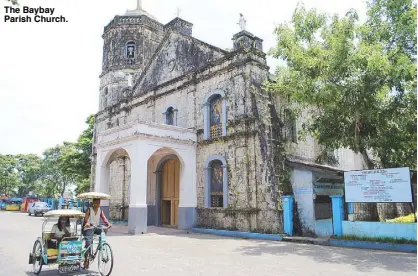  ??  ?? The Baybay Parish Church.