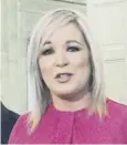  ??  ?? 0 Michelle O’neill has called for negotiatio­ns to resume