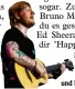  ?? Foto: R. Lienert ?? Ed Sheeran ist ein Star und hat Humor.