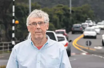  ?? BRUCE MACKAY/THE POST ?? Richard Willis has a personal and profession­al interest in Lower Hutt’s proposed Cross Valley Link. He lives on the likely route and had used it as a case study in a geography class at Victoria University. He believes it is waste of money.