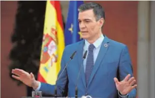  ?? JAIME GARCÍA ?? Pedro Sánchez, de homilía el pasado viernes