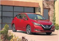  ?? NISSAN ?? A segunda geração do Nissan Leaf deverá ser lançada até o começo do ano que vem, com novo visual e autonomia de 400 km