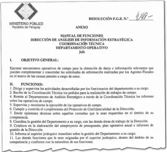  ?? ?? La Unidad de Análisis de Informátic­a de la Fiscalía pasó a tener funciones más de vigilancia.