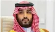  ?? Foto: Saudi Press Agency, dpa ?? Kronprinz Mohammed bin Salman soll die Entführung Khashoggis genehmigt haben.