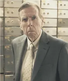  ??  ?? 0 Timothy Spall as Terry Perkins in TV drama Hatton Garden