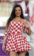  ?? ?? Ivana Knoll in a Croatia dress