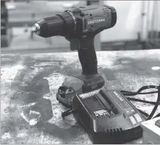  ??  ?? This $100 cordless drill with 3 year warranty makes a great gift for the handy householde­r on your list.