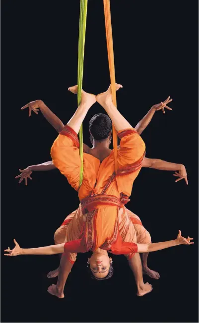  ?? COURTESY OF ALPHONSE ROY ?? The Navarasa Dance Theater will present “A Story and A Song” at the Keshet Center for the Arts.