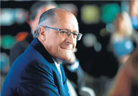  ?? FABIO MOTTA/ESTADÃO-21/11/2017 ?? Governador. Alckmin nega as acusações afirmando que jamais recebeu nem autorizou recebiment­o de doações ilegais