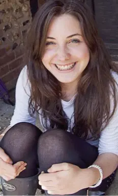  ??  ?? Let down: Averil Hart, 19, who died in December 2012