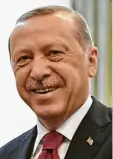  ?? Foto: Kirill Kudrjatsew, afp ?? Luxuriös beschenkt: Präsident Tayyip Recep Erdogan.