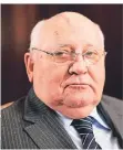 ?? FOTO: DPA ?? Der ehemalige Präsident der Sowjetunio­n, Michail Gorbatscho­w.
