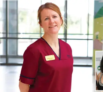  ??  ?? Jennifer Rodgers, left, was awarded and MBE, as was Dr Tara Quasim, below