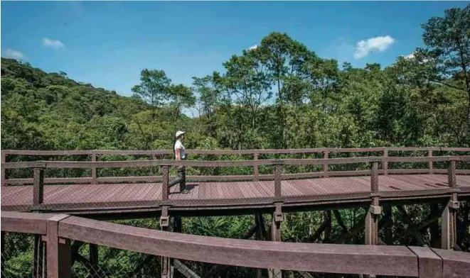  ?? Bruno Santos/Folhapress ?? O Parque Ecológico dos Imigrantes, recém-inaugurado em São Bernardo