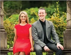  ??  ?? Nicola and Gavin Ring who will perform at the Cahersivee­n Community Resource Centre’s Christmas show.