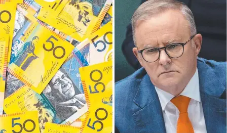  ?? ?? TAX CONCESSION­S: Prime Minister Anthony Albanese fielded questions about the changes to super in parliament.