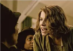 ?? Sony Pictures ?? Jessie Buckley plays outspoken Rose in “Wicked Little Letters.”