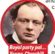  ??  ?? Royal party pal… Young Churchill