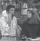  ?? NBC PROVIDED BY ?? Kirstie Alley joined Ted Danson and the “Cheers” gang in 1987. Alley died last year of colon cancer.