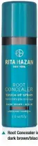  ??  ?? Root Concealer in dark brown/black.