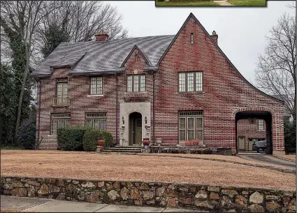  ?? Special to the Democrat-Gazette/MARK WAGNER ?? Claretha Nelson’s home, the 4,700 square-feet Tudor Revival style Maxwell F. Mayer House at 2016 S. Battery St., cost four times as much to renovate as a contractor said, but she says it was worth it. Lovingly restored over a number of years, the house...