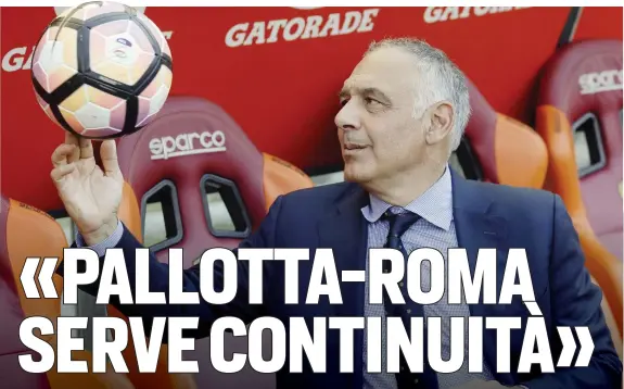  ?? BARTOLETTI ?? Jame Pallotta, 63 anni, è diventato presidente della Roma ad agosto 2012, un anno dopo l’ingresso della sua cordata