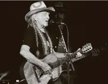  ?? Jamaal Ellis / Contributo­r ?? Willie Nelson, above, and Paul Simon oppose the Permian Highway because of its impact on their Hill Country estates, the author says.