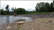  ?? TANIA BARRICKLO — DAILY FREEMAN FILE ?? The dam at the Cooper Lake reservoir in Woodstock, N.Y., is shown in 2015.