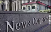  ?? RICHARD DREW — THE ASSOCIATED PRESS FILE ?? The News Corp. headquarte­rs in New York on Aug. 1, 2017.
ters in Arizona that cost Republican­s a chance to make
