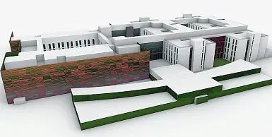  ?? ?? Il rendering
Il progetto del futuro nuovo ospedale di Legnago, il definitivo dovrà essere consegnato entro il prossimo 13 agosto
